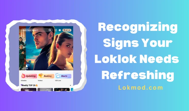 Recognizing different signs in the app for updating the Loklok app