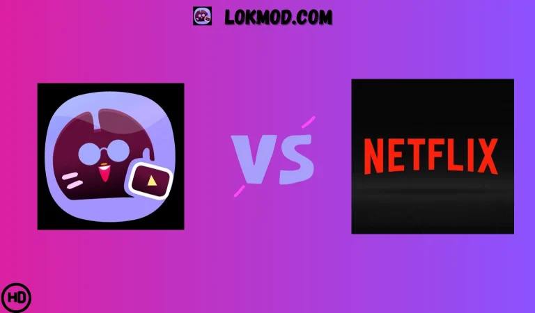 Loklok Vs Netflix with different features